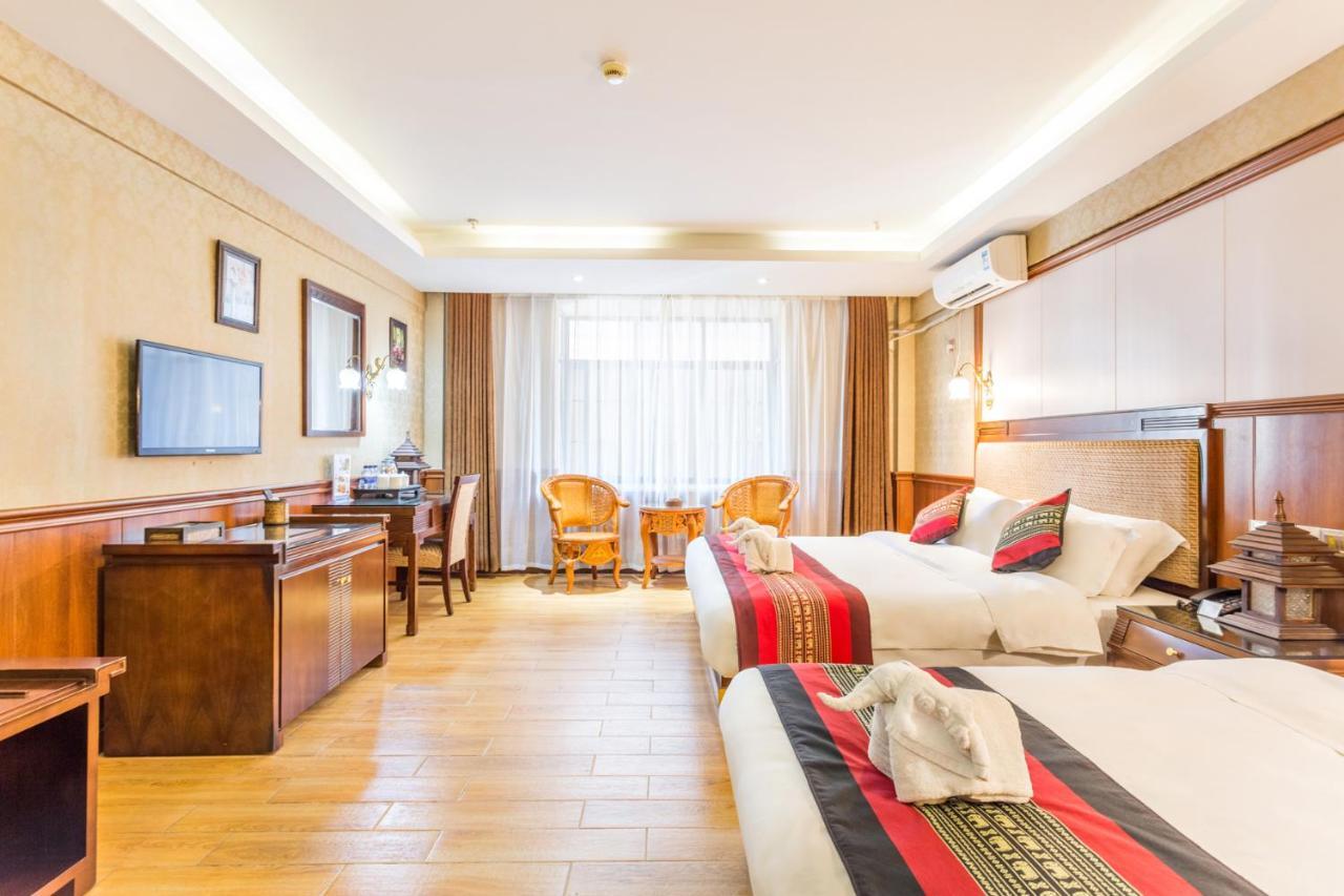 @Siam Hotel Jinghong Buitenkant foto